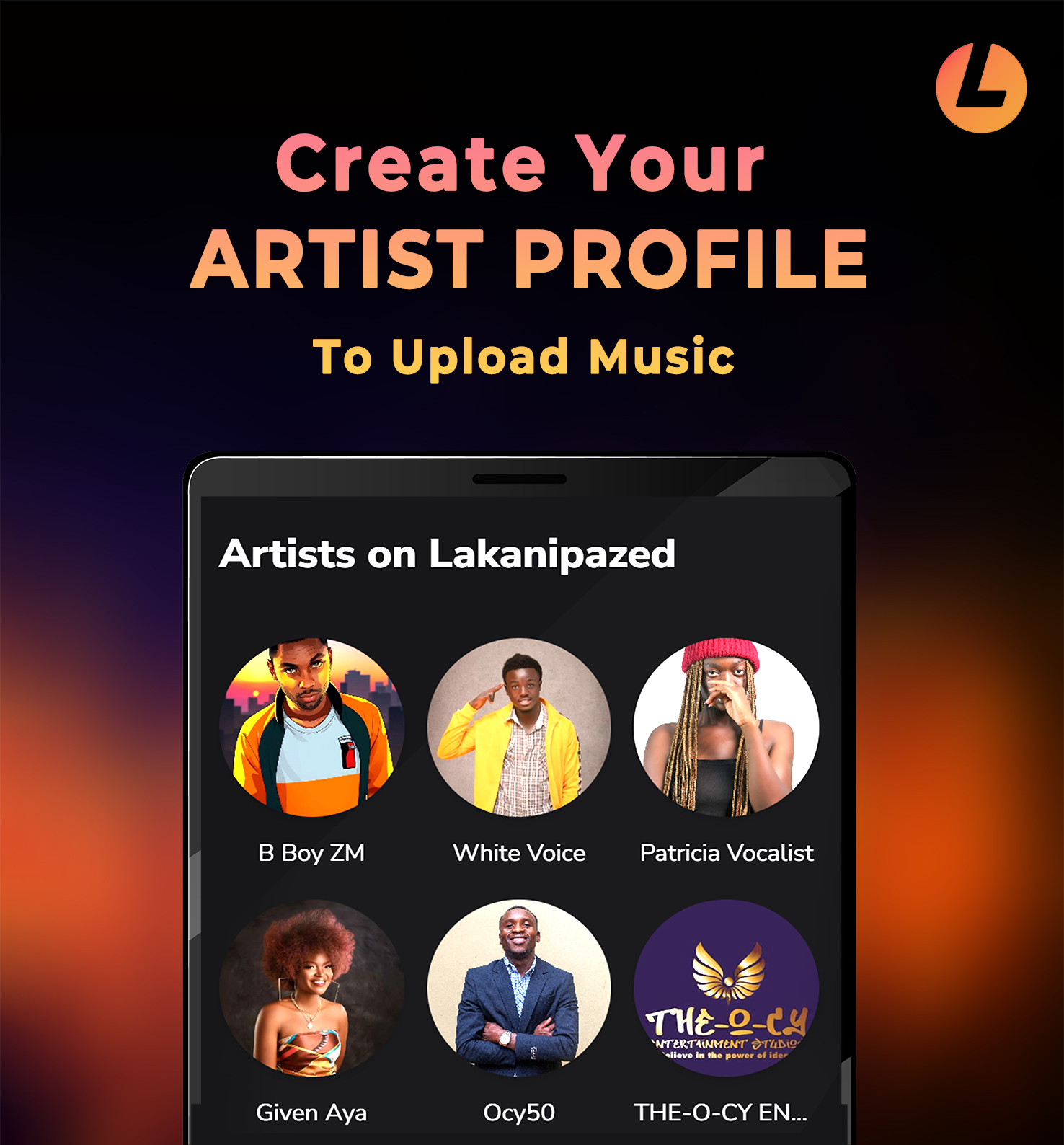 Artists on Lakanipazed